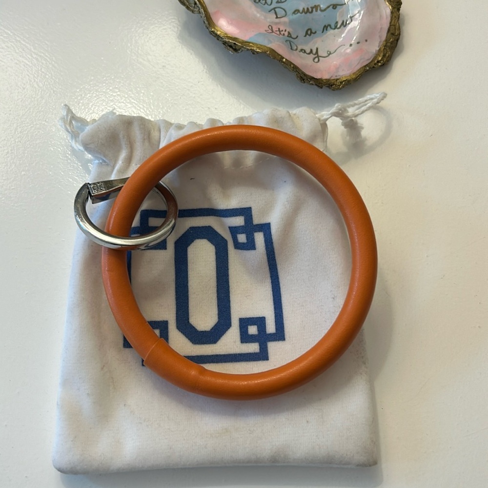 Orange overture key ring